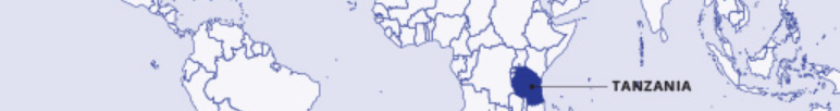 Tanzanite map