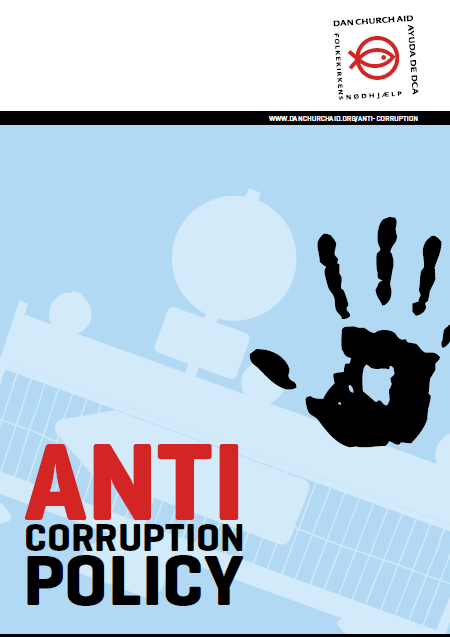 The frontpage of DCA's Anti-Corruption Policy